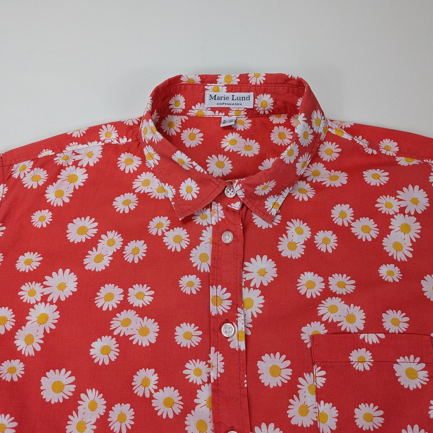 Camicia Marie Lund Copenhagen margherite retrò - M/L