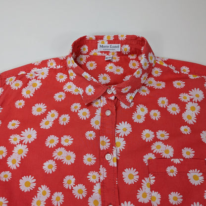 Camicia Marie Lund Copenhagen margherite retrò - M/L