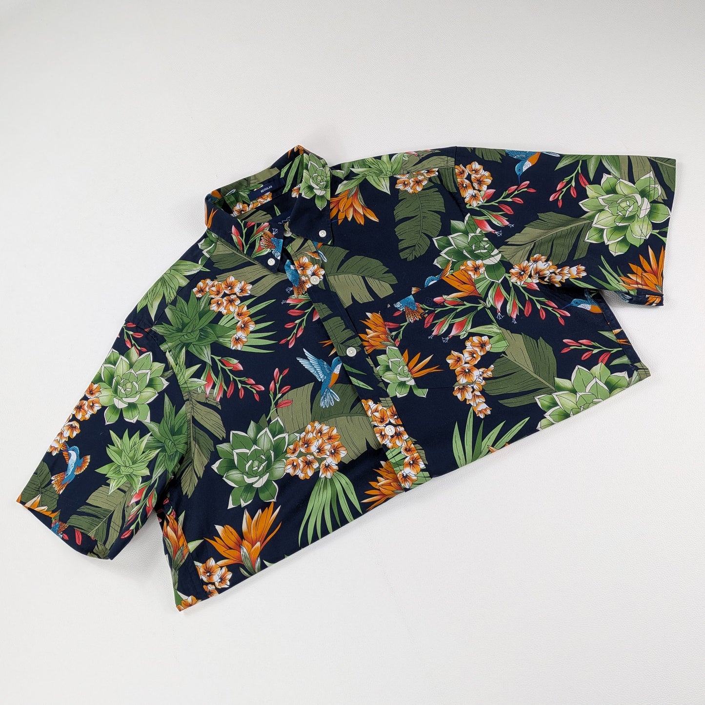 Camicia hawaiana Gant Humming Garden jungle tropical - S