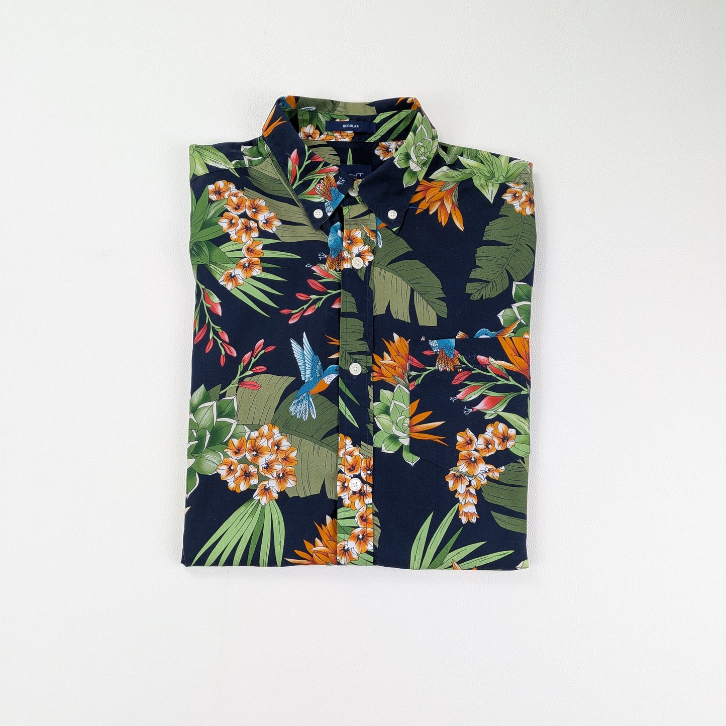Camicia hawaiana Gant Humming Garden jungle tropical - S