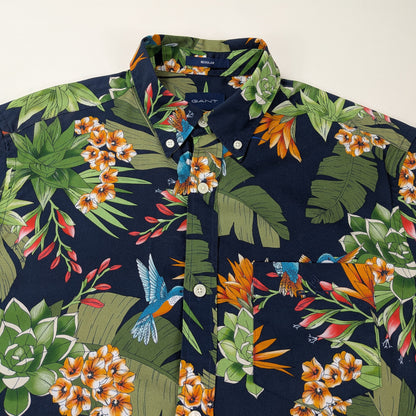 Camicia hawaiana Gant Humming Garden jungle tropical - S