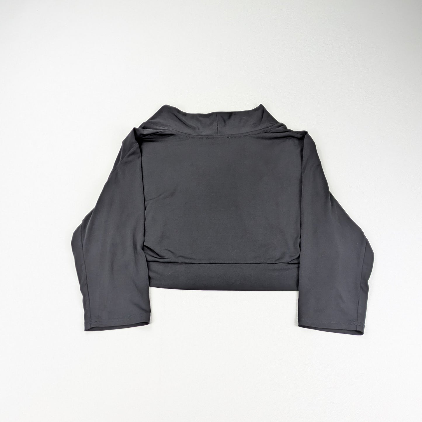 Coprispalle bolero Fabiani total black vintage cropped - M/L