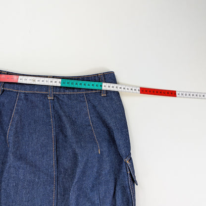 Gonna midi Stradivarius denim Y2K - XS/S