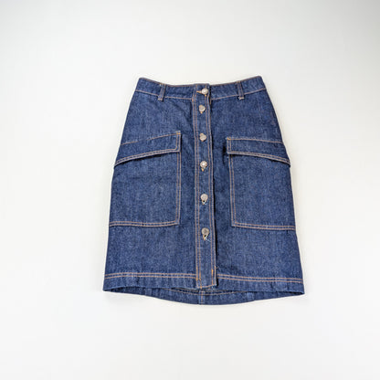 Gonna midi Stradivarius denim Y2K - XS/S