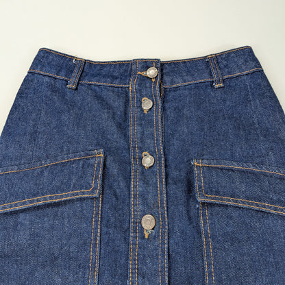 Gonna midi Stradivarius denim Y2K - XS/S