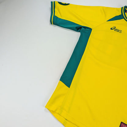 Maglia tecnica vintage Asics Team Line football training - S/M
