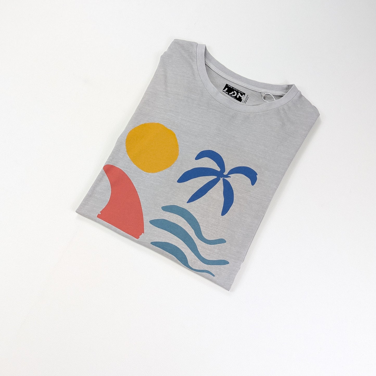 T-shirt LDN summer tropical surf-inspired - XL