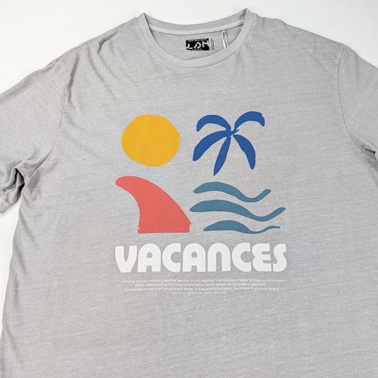 T-shirt LDN summer tropical surf-inspired - XL