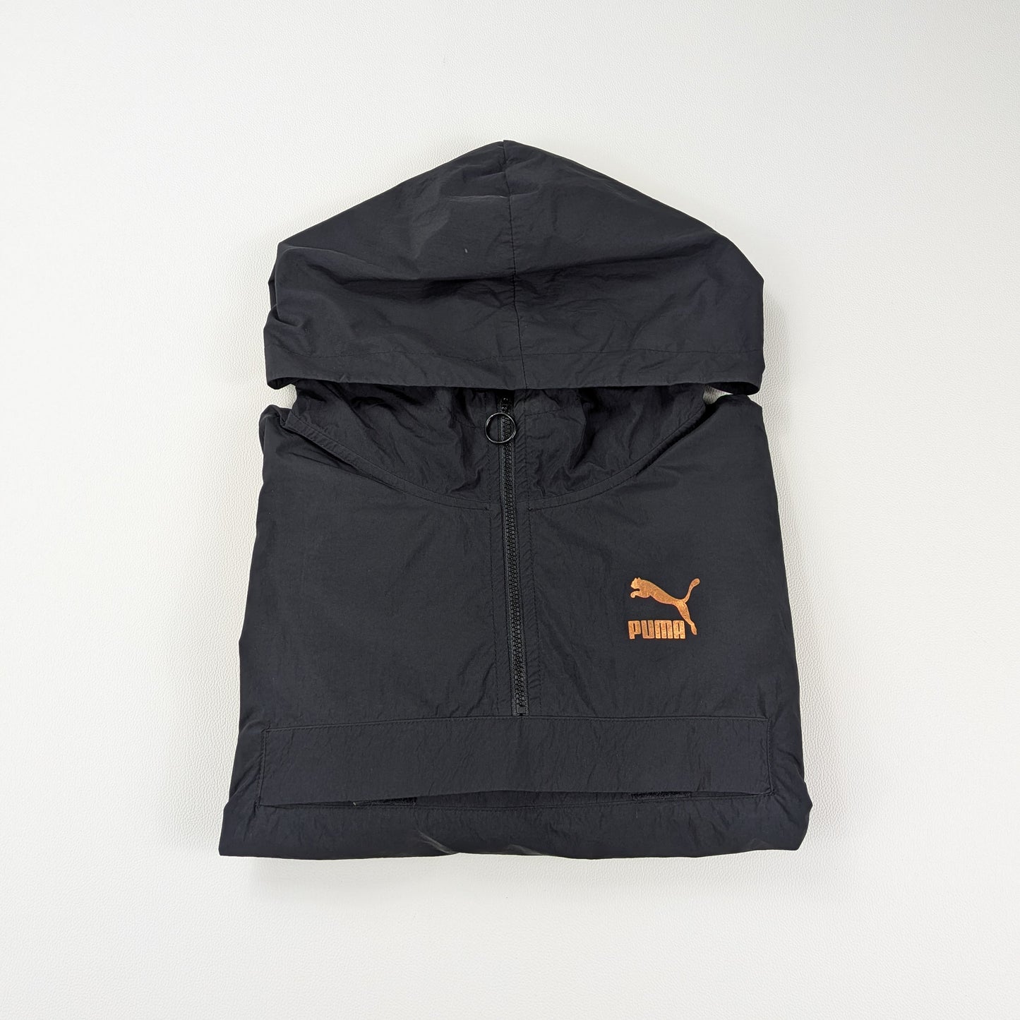 Giacca vintage nera Puma cropped boxy - XS/S