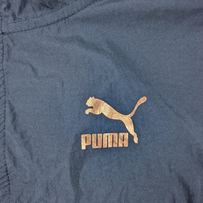 Giacca vintage nera Puma cropped boxy - XS/S