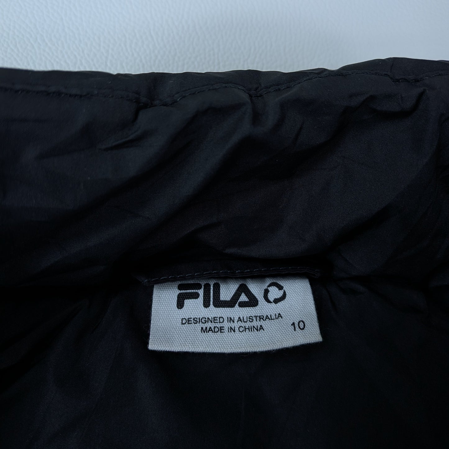 Gilet smanicato Fila imbottito sporty vintage - XS/S
