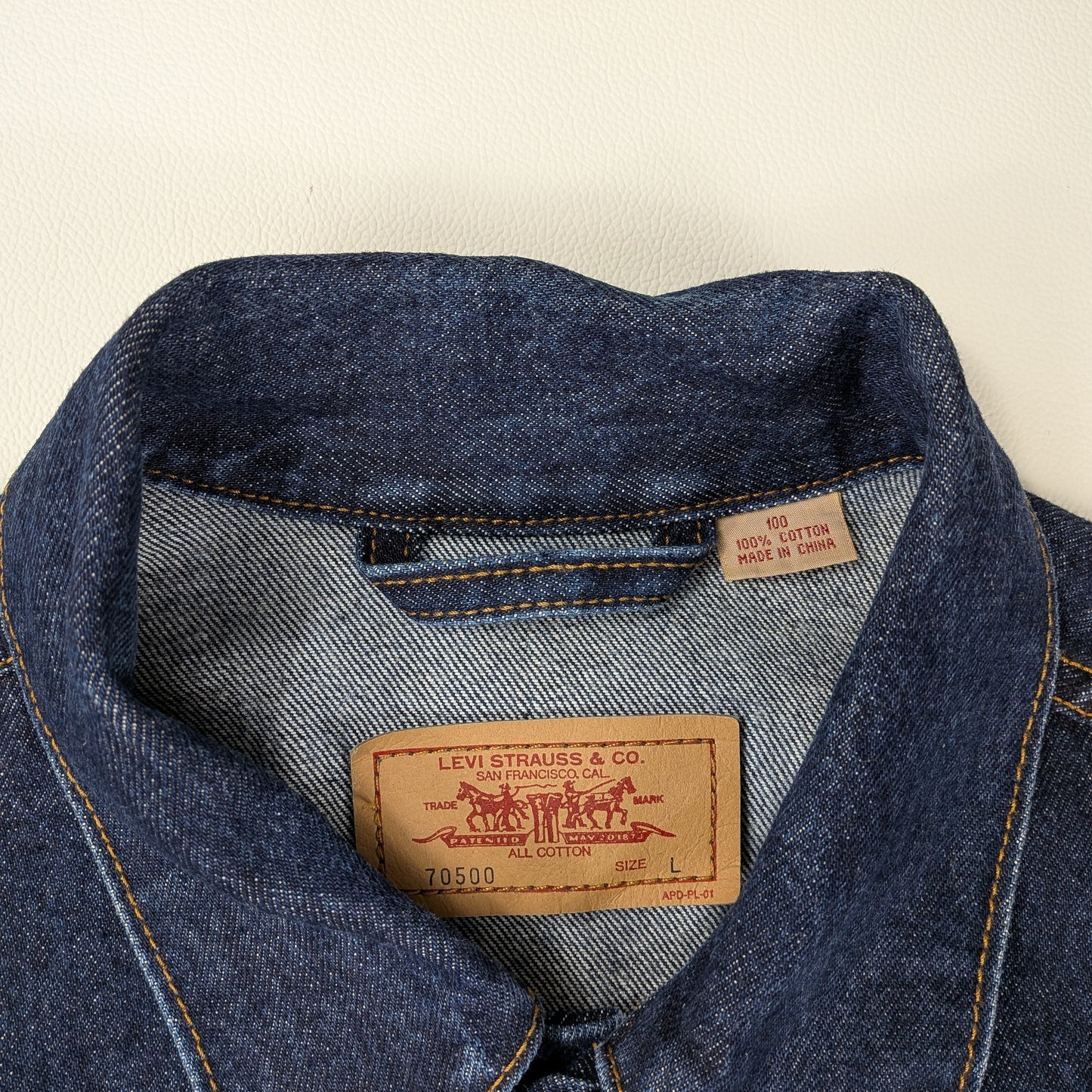Giacca denim Levi’s 70500 trucker vintage - L