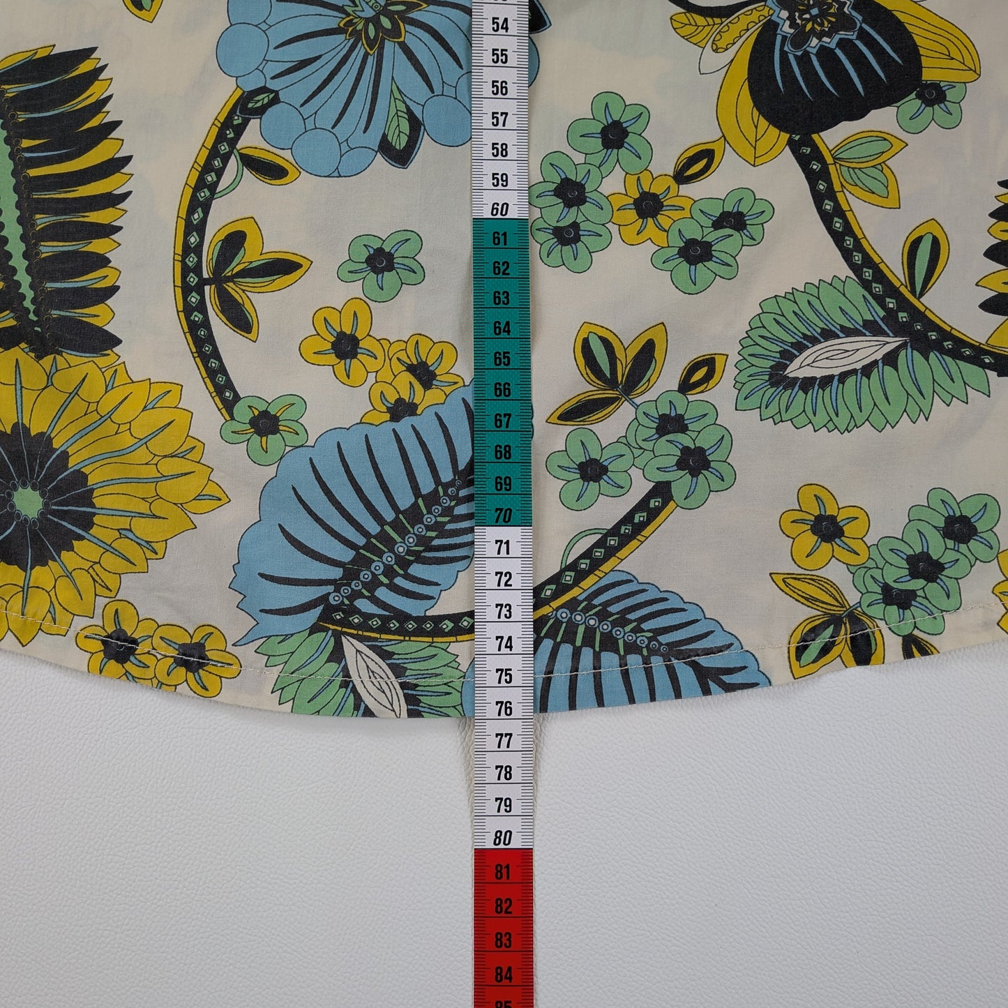 Camicia estiva con fantasia floreale multicolor - XL