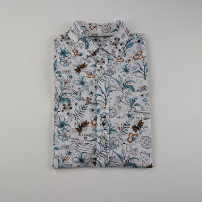 Camicia C&A travel stamp streetwear - M/L