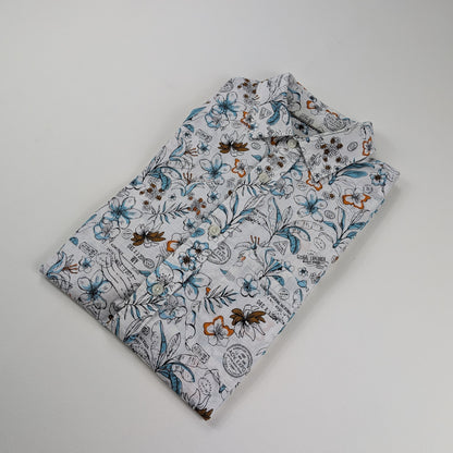Camicia C&A travel stamp streetwear - M/L