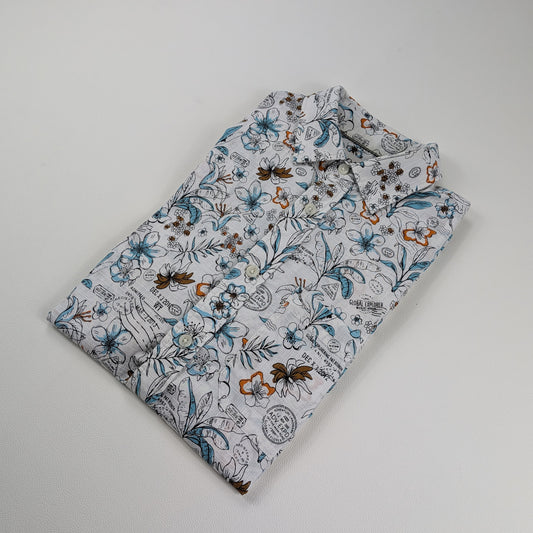 Camicia C&A travel stamp streetwear - M/L