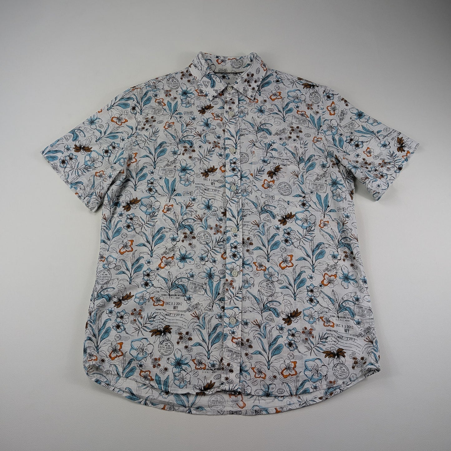 Camicia C&A travel stamp streetwear - M/L