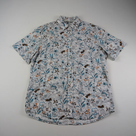 Camicia C&A travel stamp streetwear - M/L