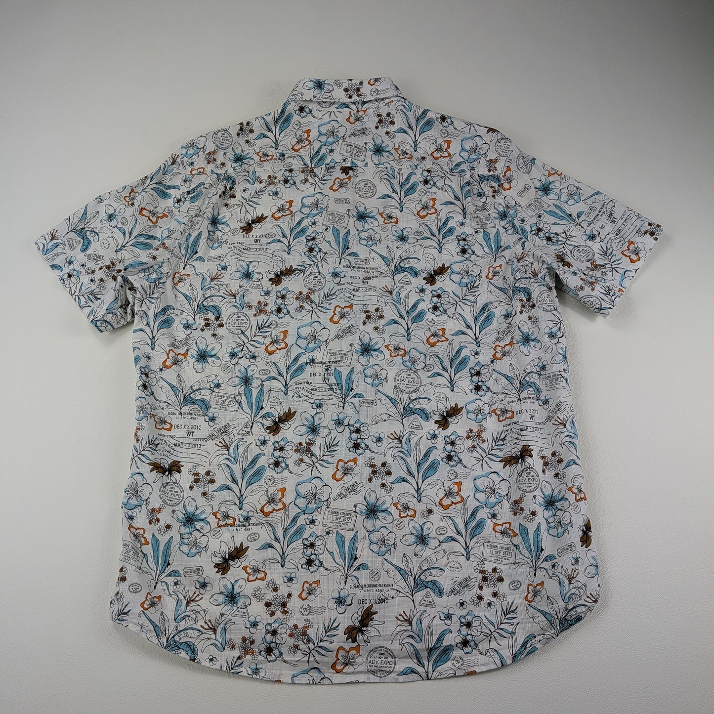 Camicia C&A travel stamp streetwear - M/L