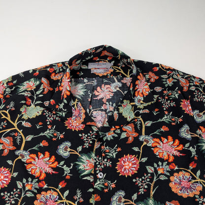 Camicia Cotton&Silk floreale multicolor retrò - L