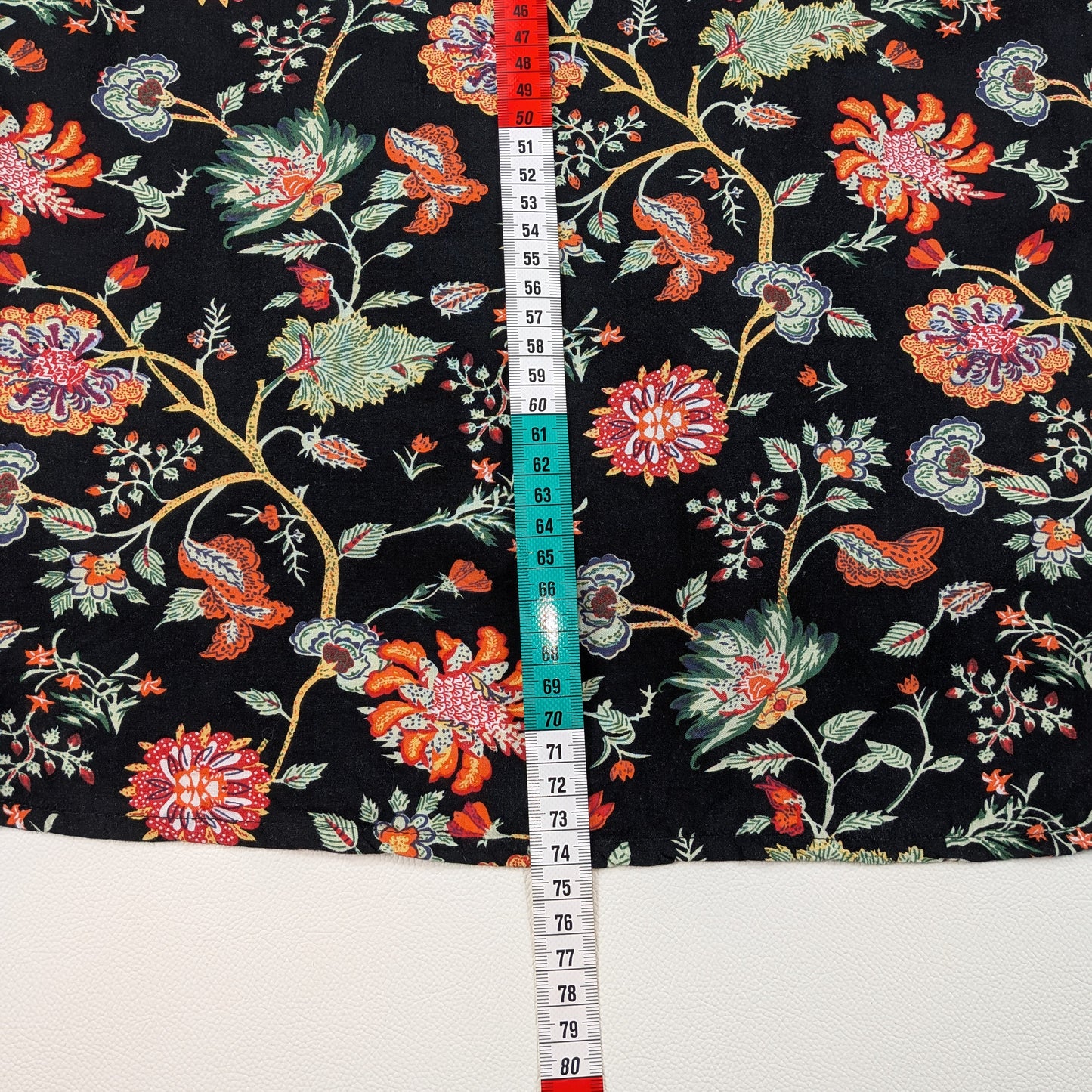 Camicia Cotton&Silk floreale multicolor retrò - L