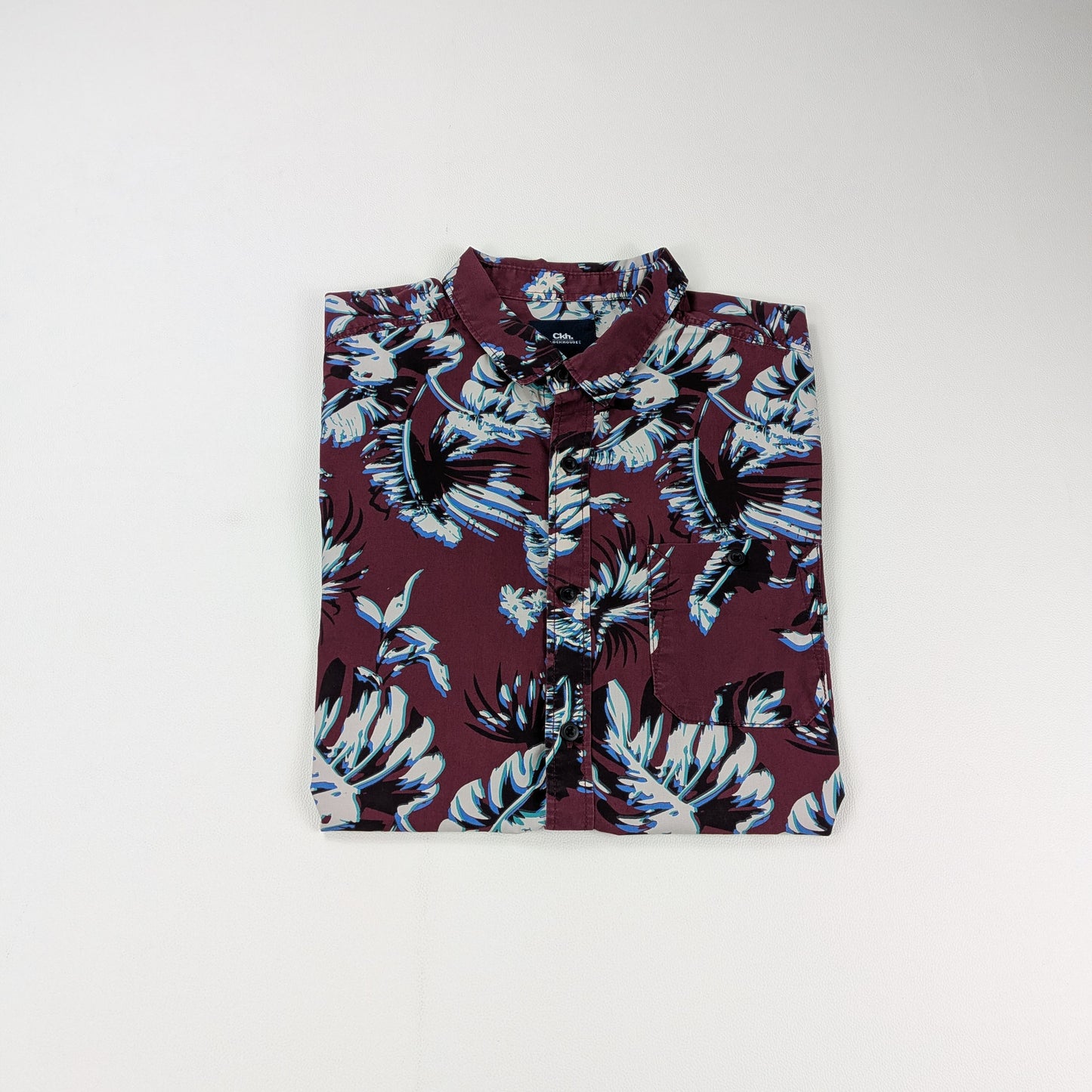 Camicia vintage Clockhouse tropicale hawaiian retro - M