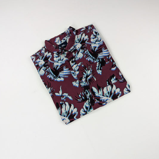 Camicia vintage Clockhouse tropicale hawaiian retro - M