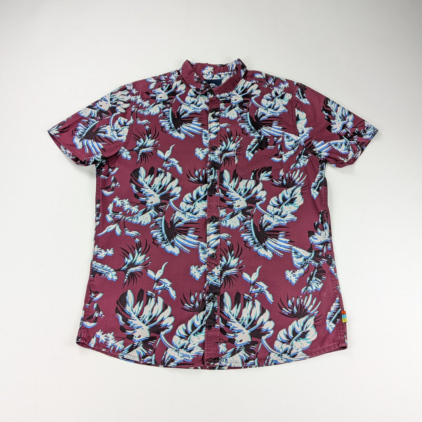 Camicia vintage Clockhouse tropicale hawaiian retro - M