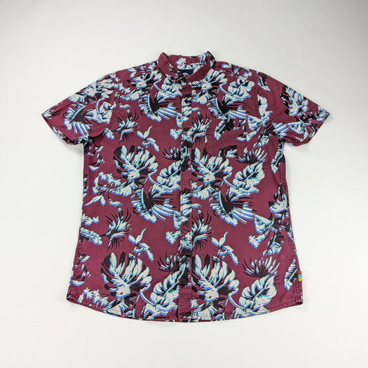 Camicia vintage Clockhouse tropicale hawaiian retro - M