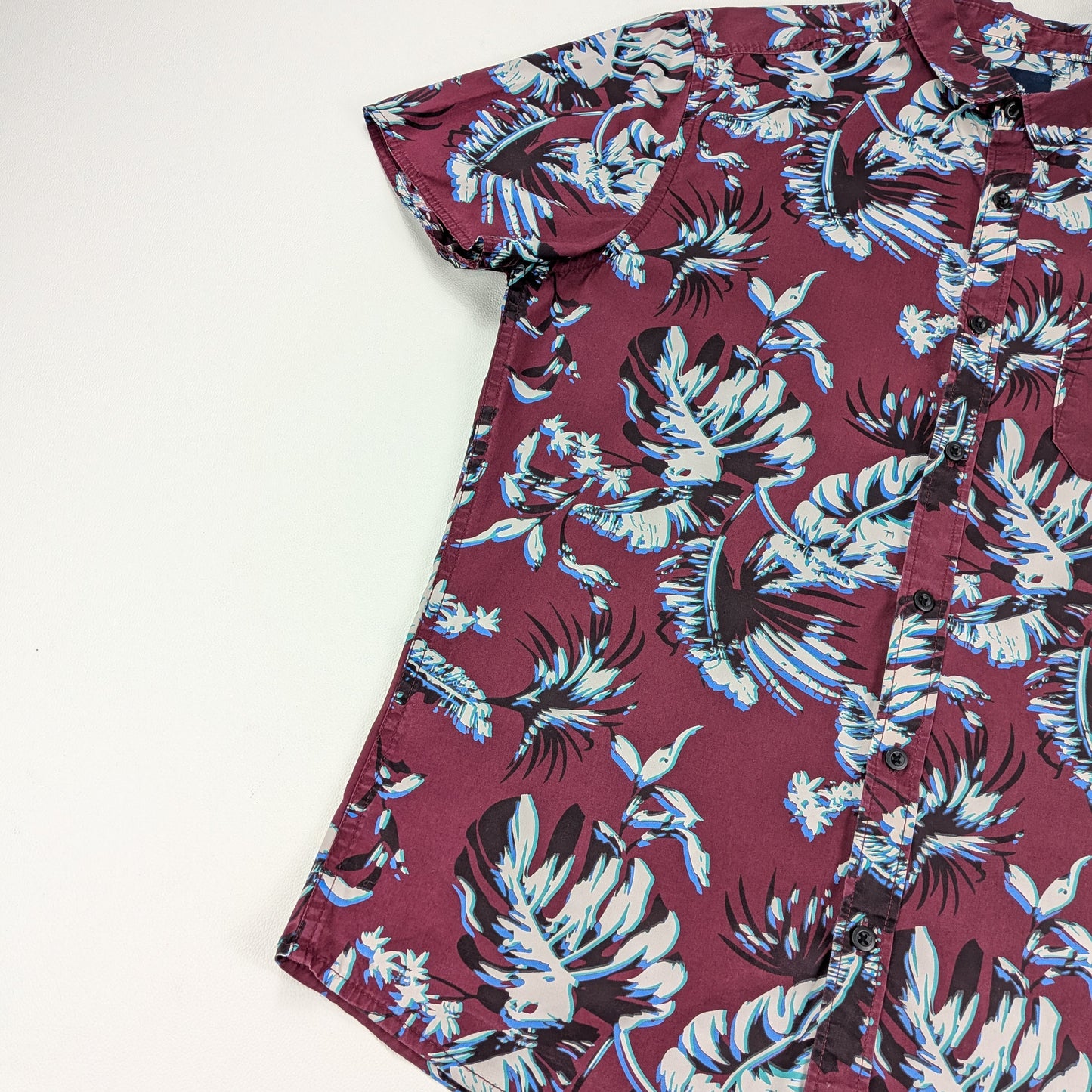 Camicia vintage Clockhouse tropicale hawaiian retro - M