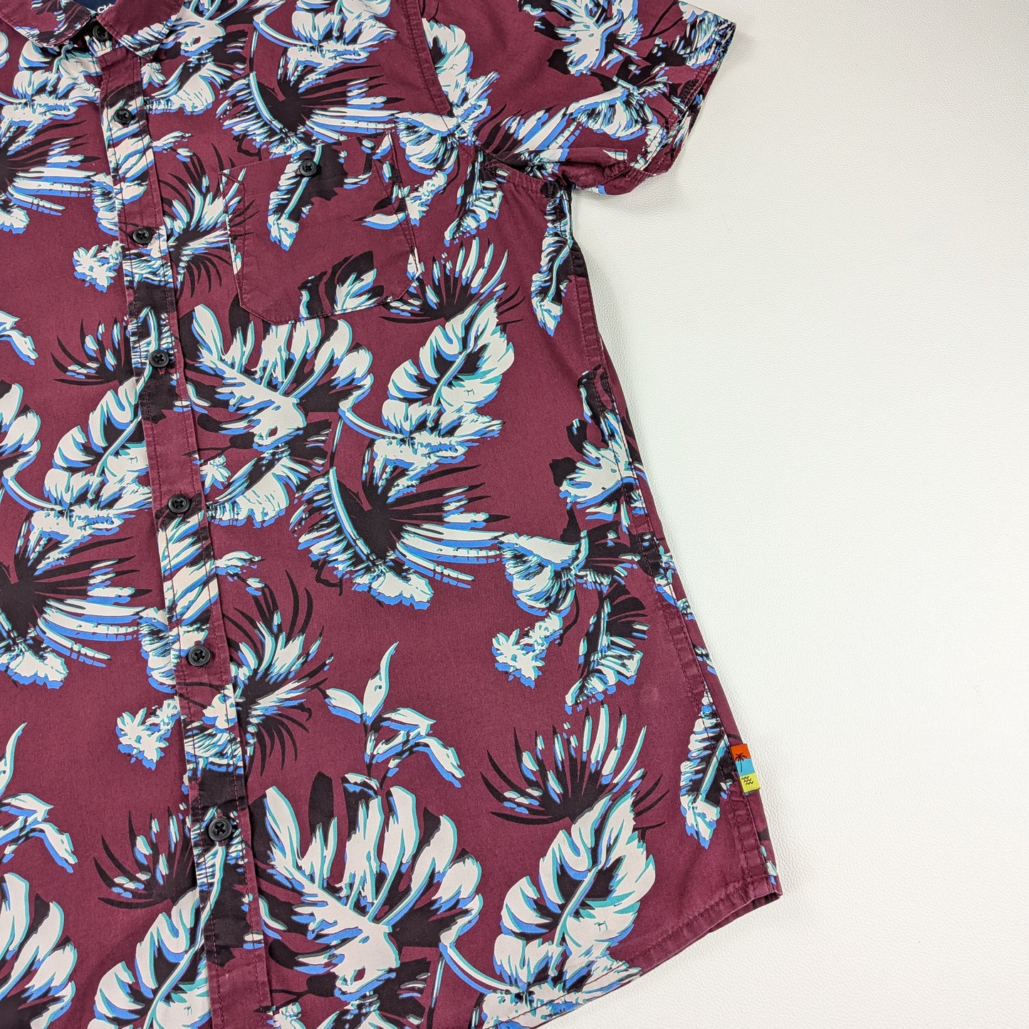 Camicia vintage Clockhouse tropicale hawaiian retro - M