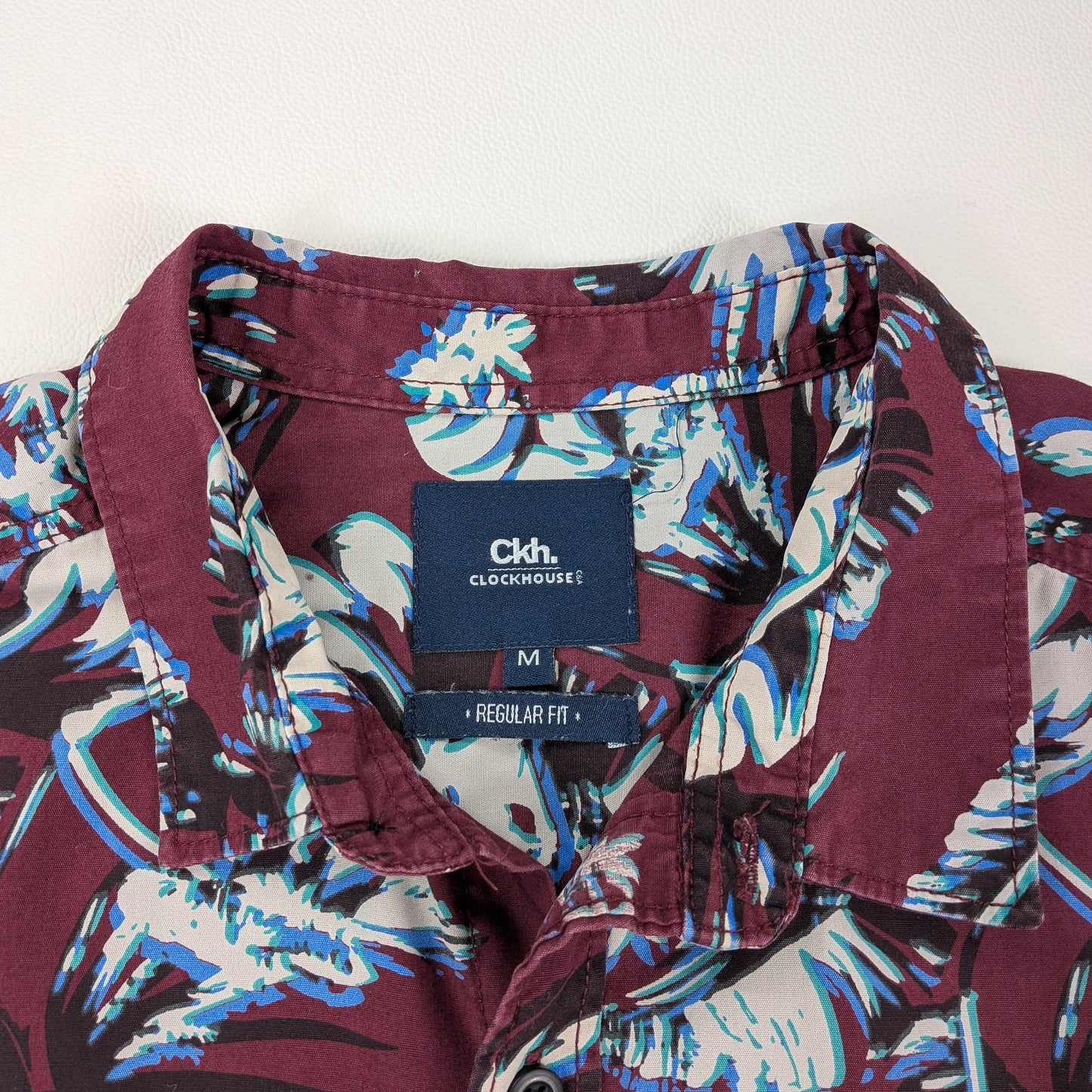 Camicia vintage Clockhouse tropicale hawaiian retro - M