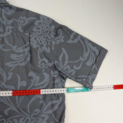 Camicia vintage Gintonic floreale damascata elegante - M/L