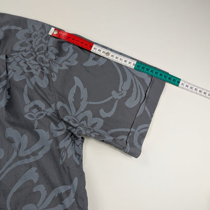 Camicia vintage Gintonic floreale damascata elegante - M/L