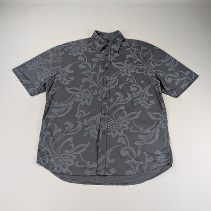 Camicia vintage Gintonic floreale damascata elegante - M/L