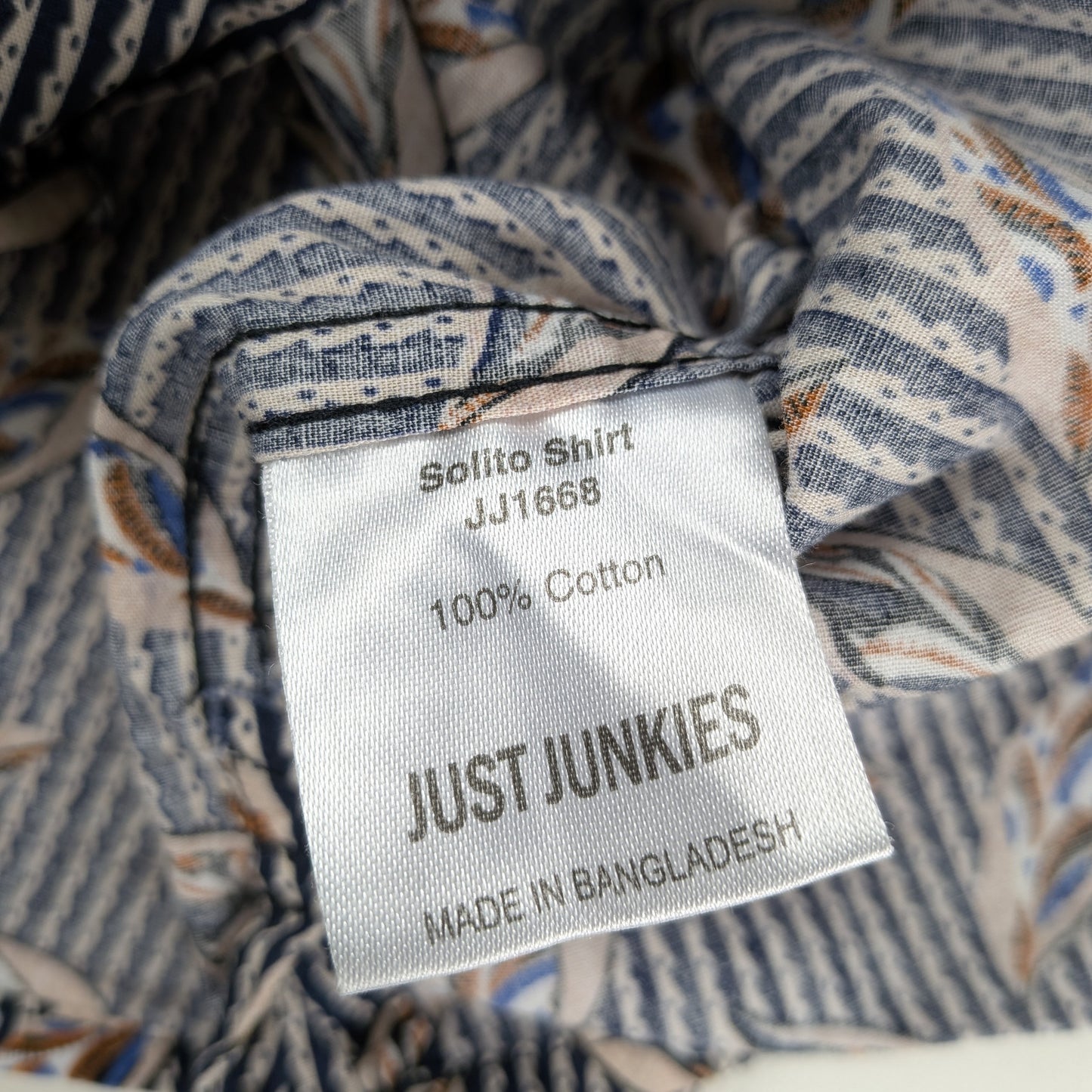 Camicia Just Junkies stile resortwear anni ’90 - XS