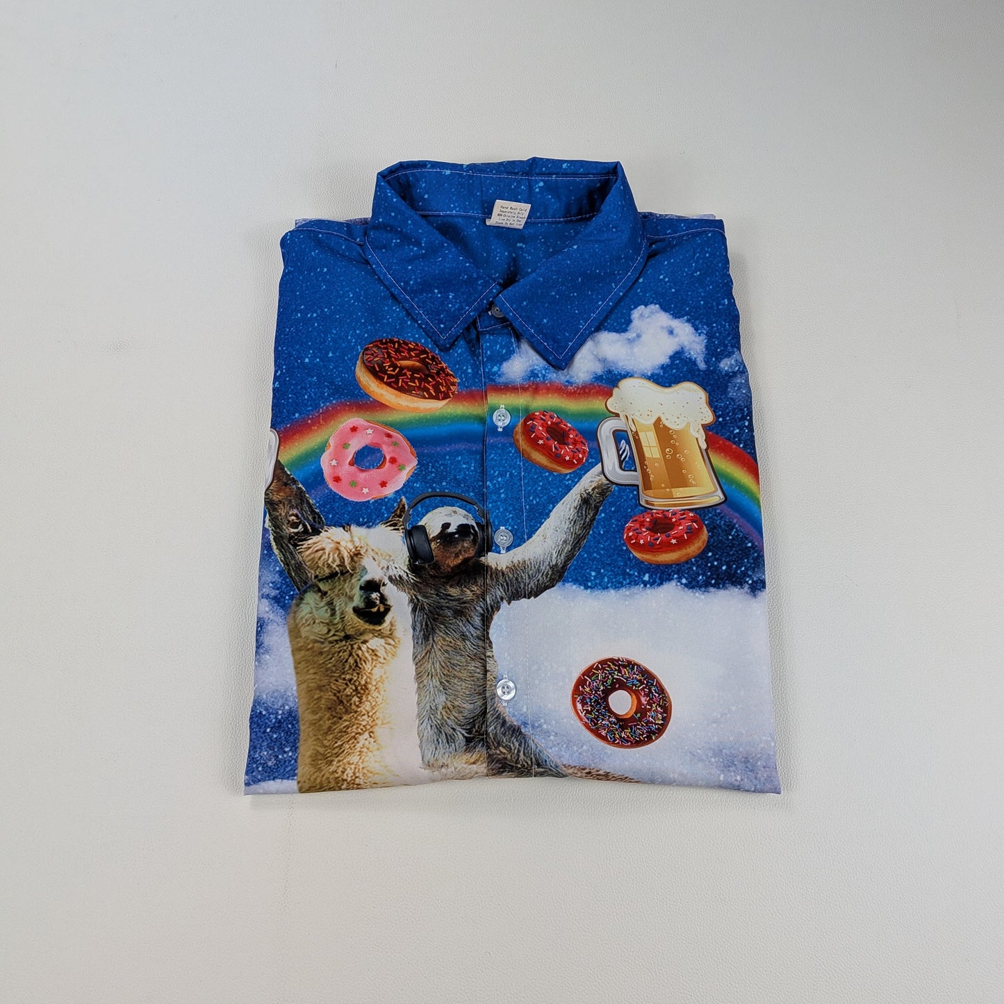 Camicia vintage Y2K festivalwear streetwear eccentrico - L