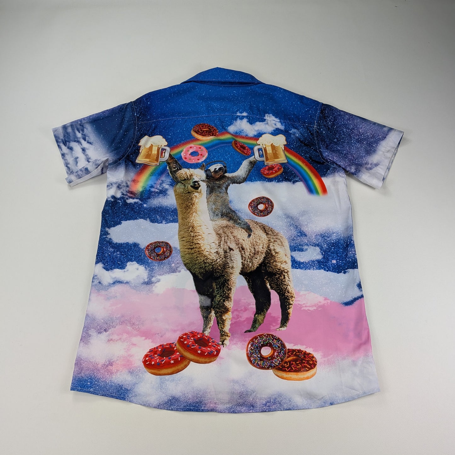 Camicia vintage Y2K festivalwear streetwear eccentrico - L