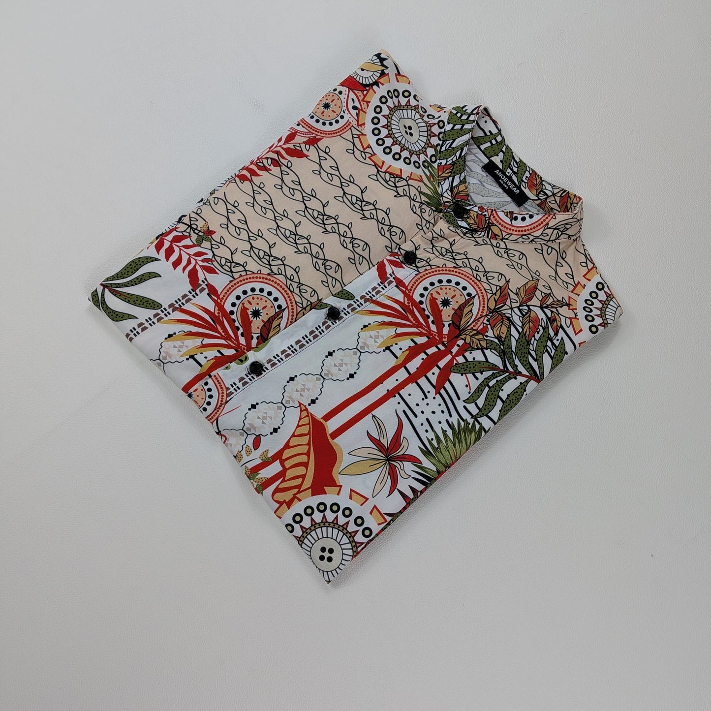 Camicia Angewear Milano fantasia tropicale - XL