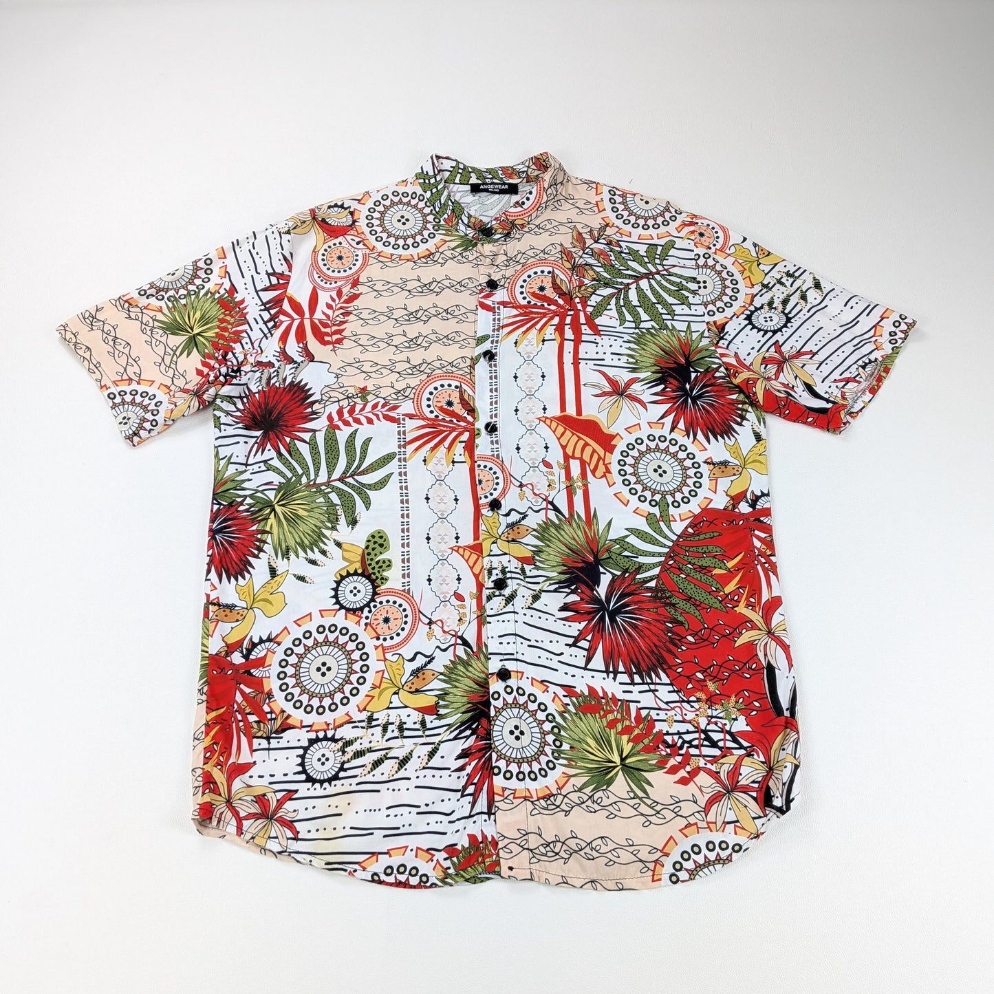 Camicia Angewear Milano fantasia tropicale - XL