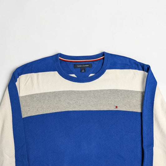 Felpa vintage sportiva Tommy Hilfiger - L