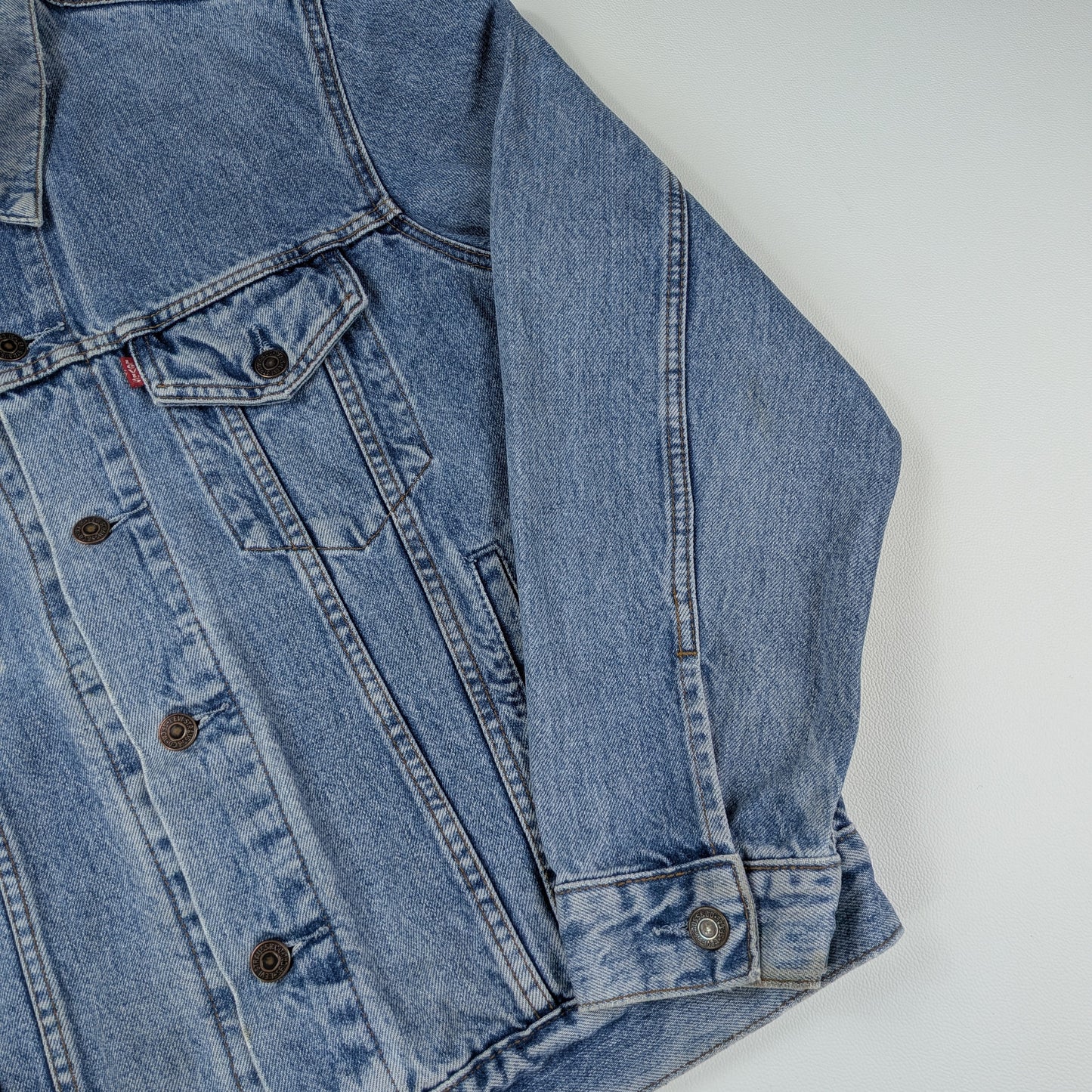 Giacca Levi’s 70503 02 vintage anni 90 denim trucker - M