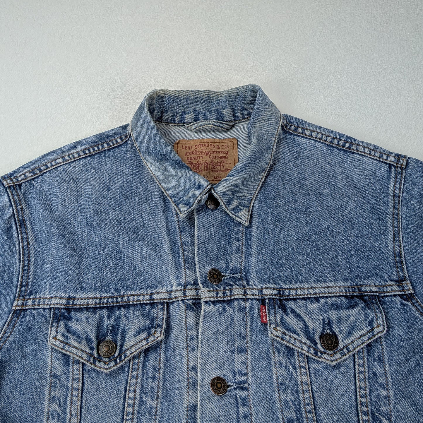 Giacca Levi’s 70503 02 vintage anni 90 denim trucker - M