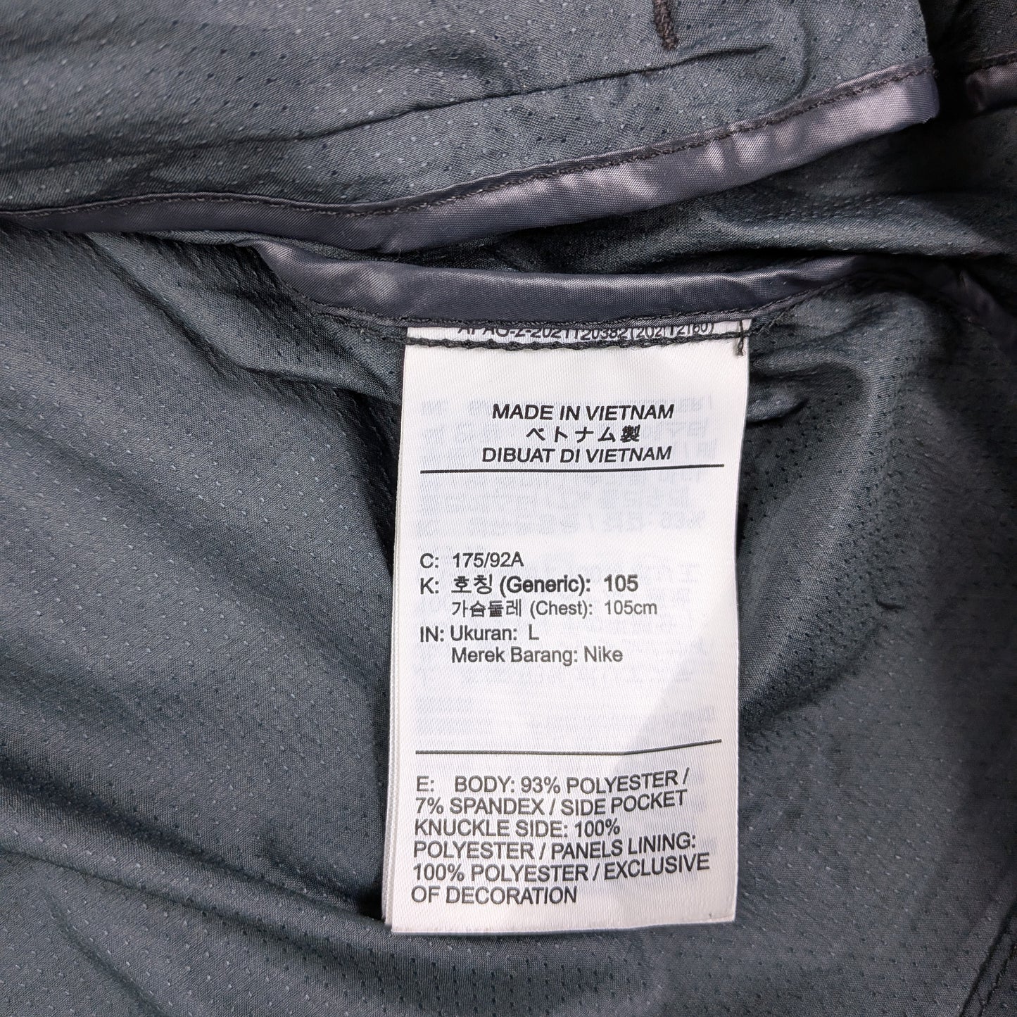 Giacca Nike Stride Running packable techwear - L/XL