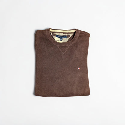 Maglione vintage Tommy Hilfiger minimal preppy - XL