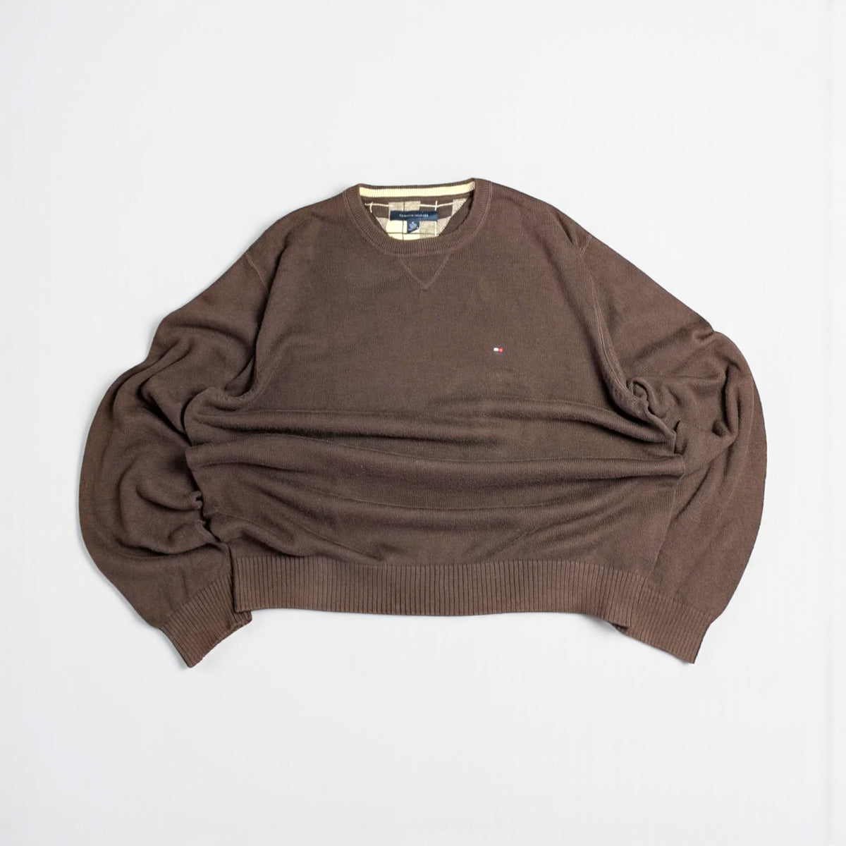 Maglione vintage Tommy Hilfiger minimal preppy - XL