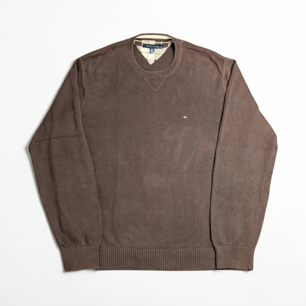 Maglione vintage Tommy Hilfiger minimal preppy - XL