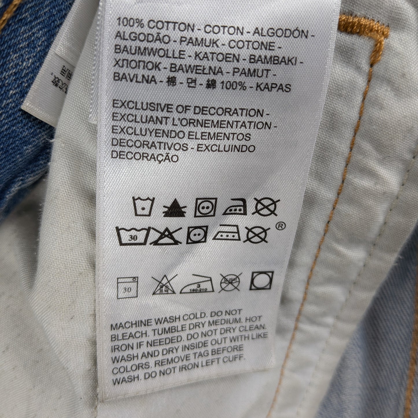 Giacca denim Levi’s Jacquard by Google trucker - XS/S