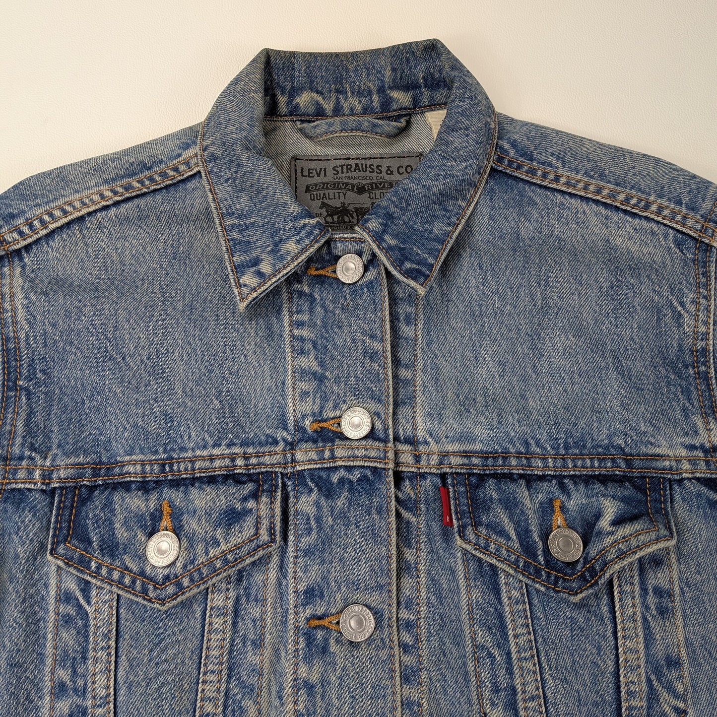 Giacca denim Levi’s Jacquard by Google trucker - XS/S