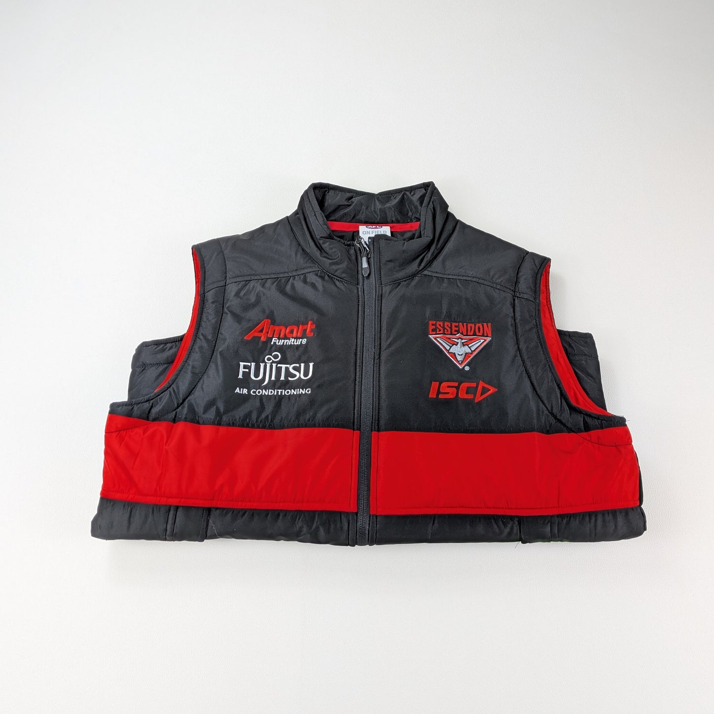 Gilet ISC X AFL Essendon vintage sportivo - M